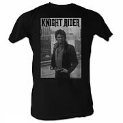 Knight Rider StallionHoff Black T-Shirt